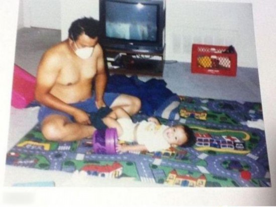 太囧 老爸帶孩子太坑人了