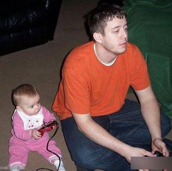 太囧 老爸帶孩子太坑人了