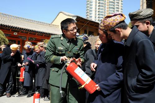 甘肅省臨夏州春季消防宣傳如火如荼