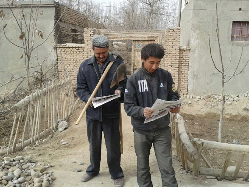 《葉城時報》進農(nóng)戶入民心