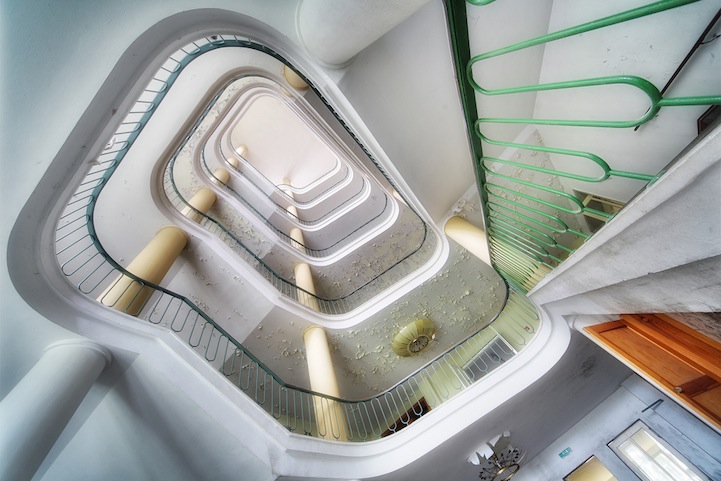 建筑風光：千奇百怪的螺旋梯(組圖)