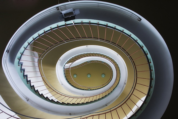 建筑風光：千奇百怪的螺旋梯(組圖)