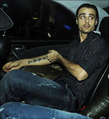 中文紋身風靡世界體壇