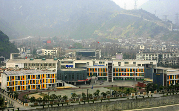 中國日報記者探訪映秀——映秀小學生氣蓬勃