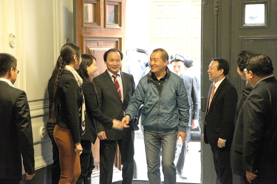 國家廣電總局代表團蒞臨中誼傳媒參觀指導