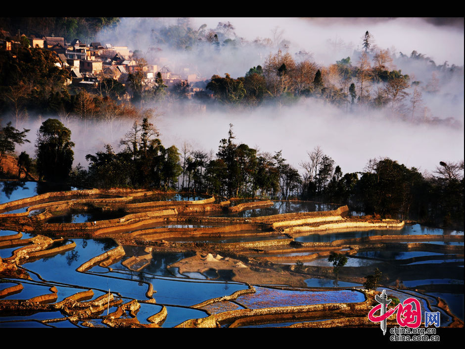 中國哈尼梯田成功列入世界遺產名錄
