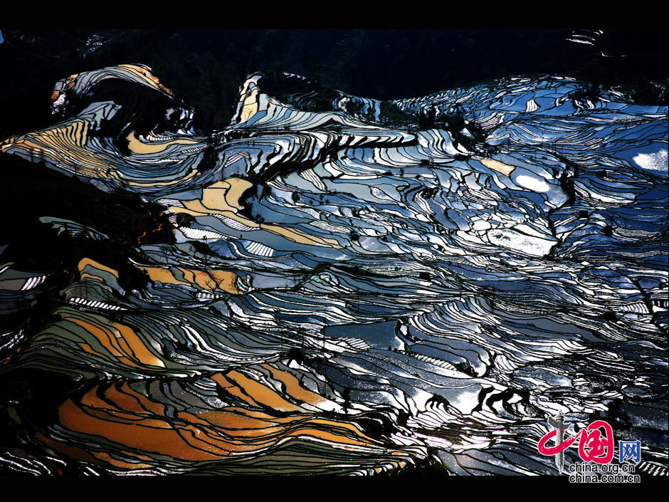 中國哈尼梯田成功列入世界遺產名錄