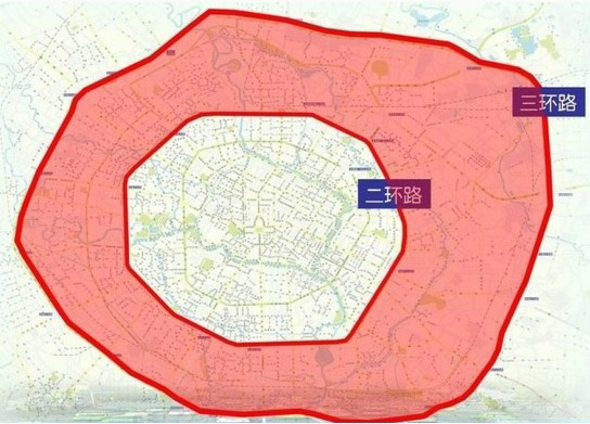 7月1日起 成都二三環(huán)路之間區(qū)域繼續(xù)實(shí)施尾號(hào)限行