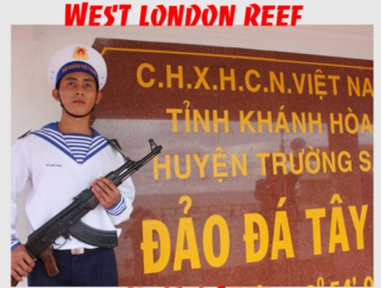 太囂張！越軍在中國南海島礁上架機槍養鴨子