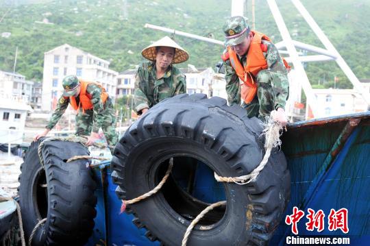 浙邊防成立150多個抗臺分隊 轉移民眾8000余人
