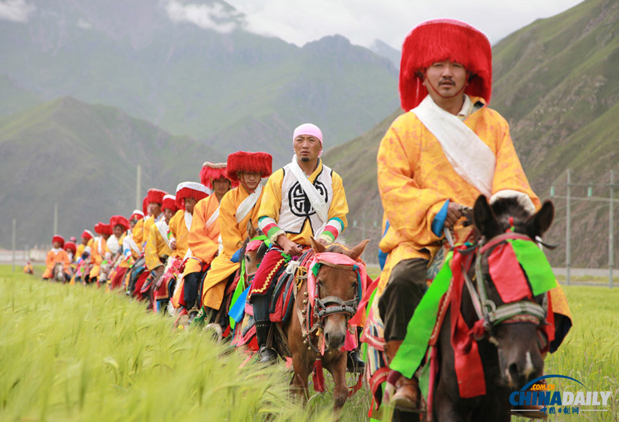 西藏農村最熱鬧的節日之一——望果節