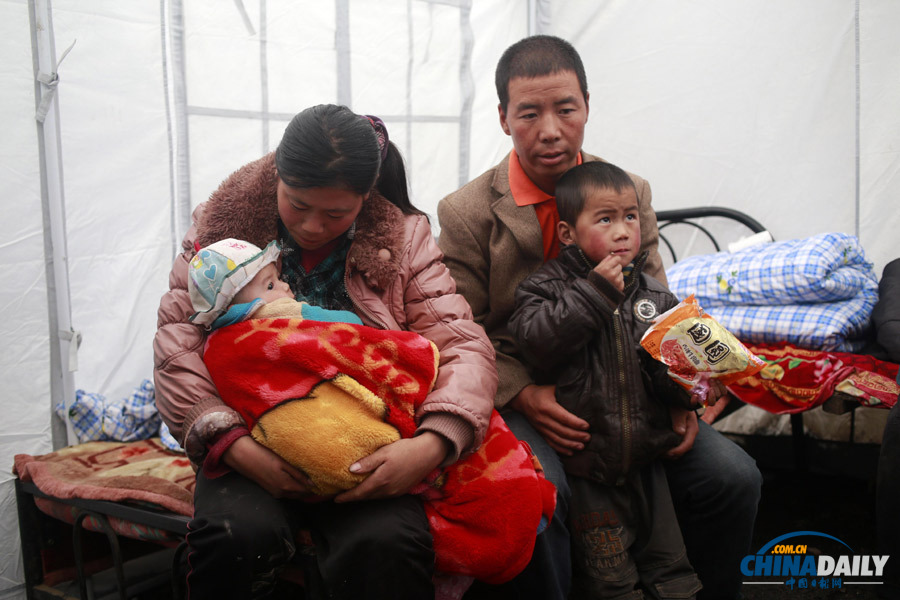 甘肅漳縣：探訪災民安置點