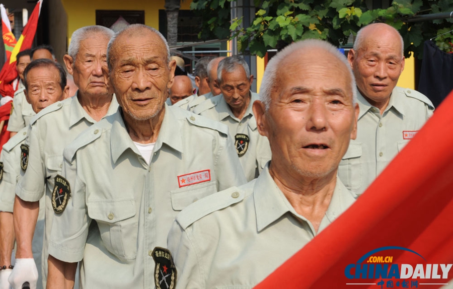圖片故事：抗美援朝退伍老兵的晚年生活