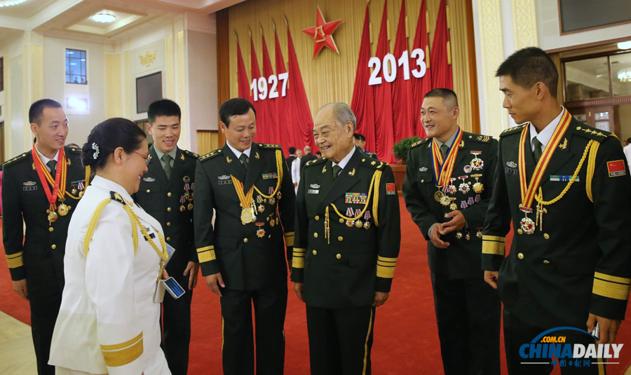 國防部舉行建軍86周年招待會