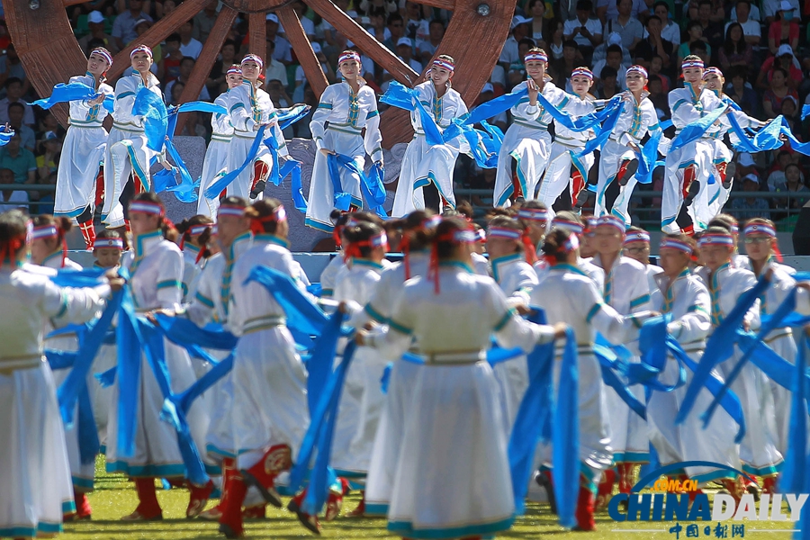 內(nèi)蒙古錫林浩特：那達(dá)慕大會(huì)開幕