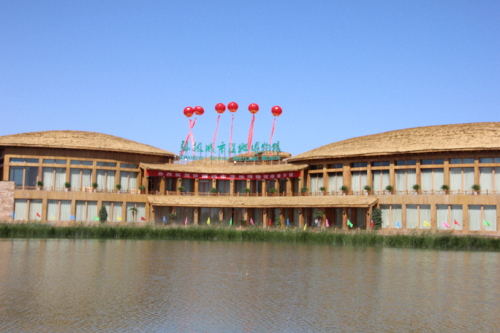 我國西北內陸河流域首個城市濕地博物館開館迎客