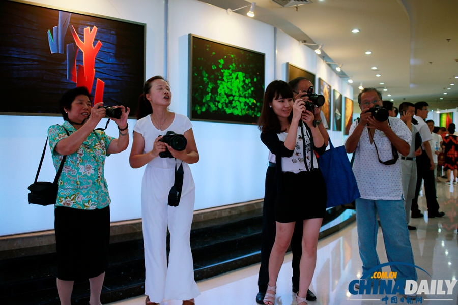 “絢彩意象——張桐勝攝影作品展”在京開幕