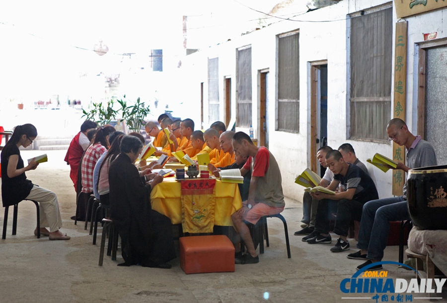 高清組圖：探訪浙江慈恩寺短期出家