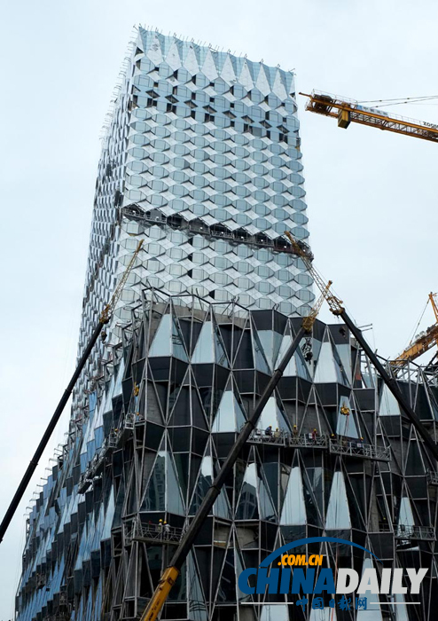 中國唯一七星級(jí)酒店亮相武漢漢街