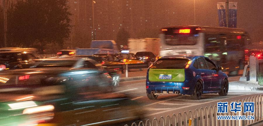 北京“無車日”變成擁堵日 局部地區達嚴重擁堵