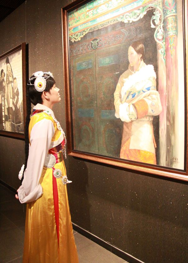 第二屆“和美西藏”美術作品大賽頒獎儀式暨作品展開幕式在京舉行