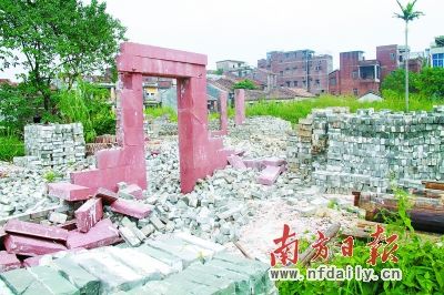 東莞清代名園道生園被拆 當(dāng)?shù)厮拇竺麍@僅剩可園