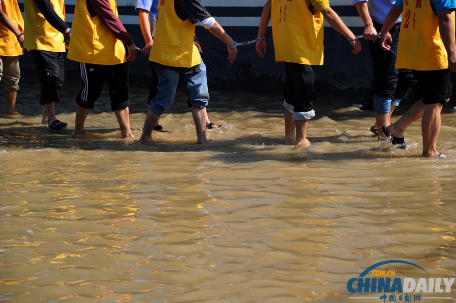 余姚看守所遭遇洪水安防失靈 在押人員安全大轉移