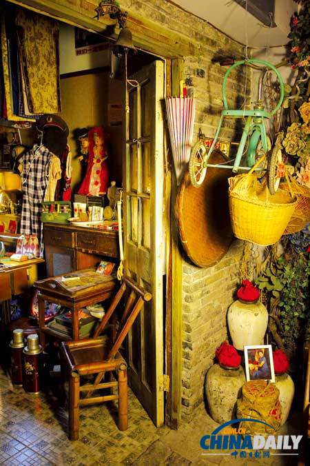 八零后女孩辦老上海懷舊博物館