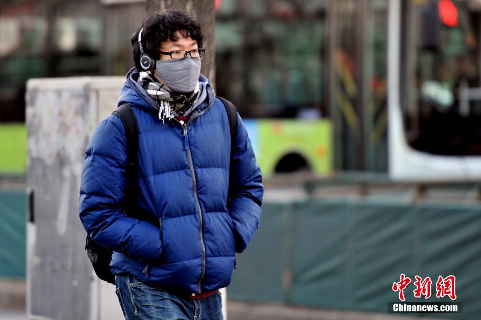 中國多地大風降溫 京城迎入冬最冷一天