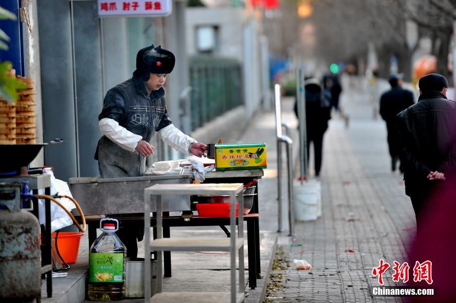 中國多地大風降溫 京城迎入冬最冷一天