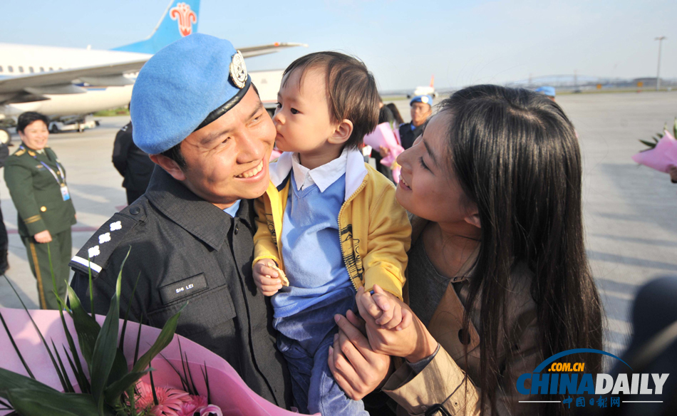 中國第二支赴南蘇丹維和警隊(duì)凱旋