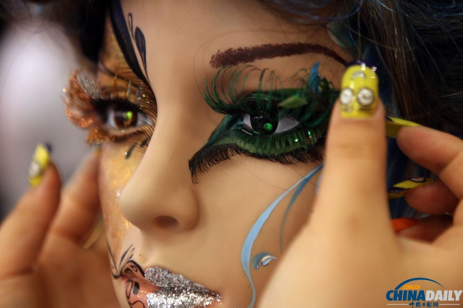 中國國際美睫大賽在京舉行