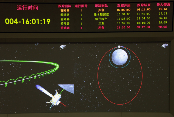 嫦娥三號(hào)成功實(shí)施近月制動(dòng)順利進(jìn)入環(huán)月軌道