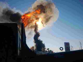 河北黃驊一私人液化氣站發生連環爆炸