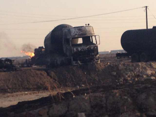 河北黃驊連環爆炸造成1人受傷、1人失蹤 火勢已被控制