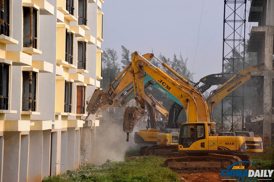 海口開拆違法小產權房