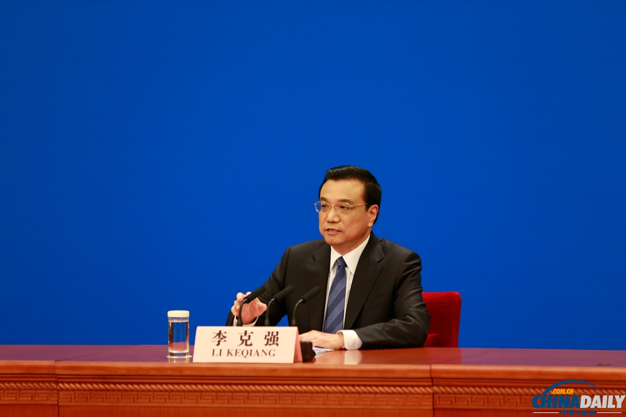 國務院總理李克強會見中外記者