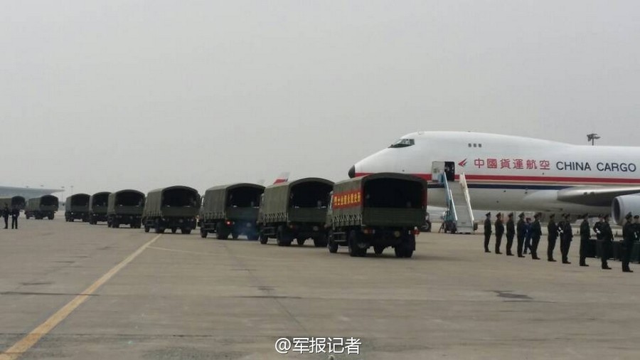 437具志愿軍烈士遺骸回國 將安放于抗美援朝烈士陵園