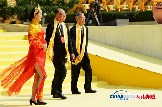 新鄭舉辦黃帝故里拜祖大典 海內(nèi)外7千余嘉賓參加