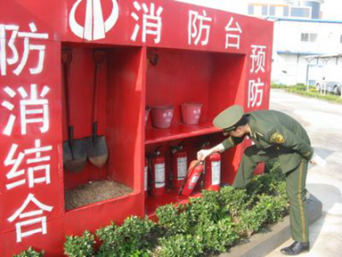 邢臺消防把脈建筑工地 檢查與宣傳同步進行