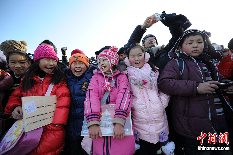 天壇公園舉行祭天儀仗和祭天樂舞排練
