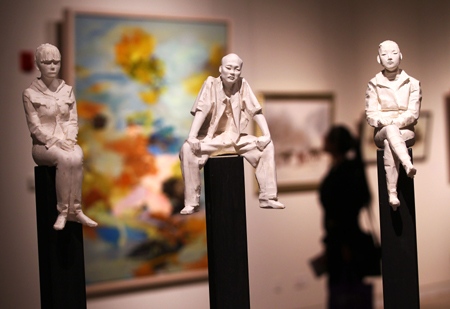 “藝術清華”造型藝術教師作品展亮相國家博物館