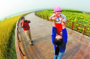 永定河景觀建設(shè)完工 一河串四湖一步一美景