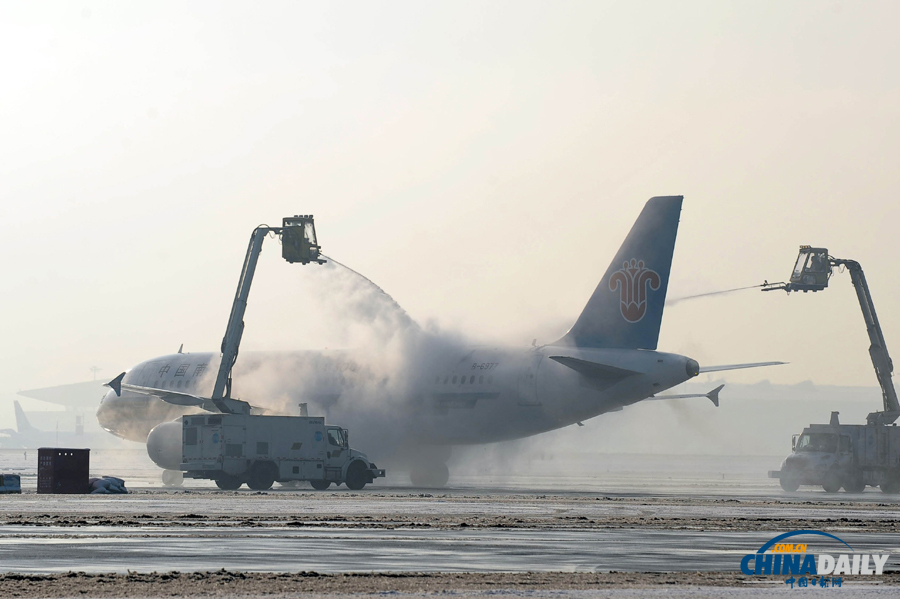 中國日報直擊北京三月春雪