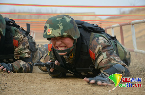 習大大新年賀詞鼓舞軍心 武警官兵2015蠻拼使命