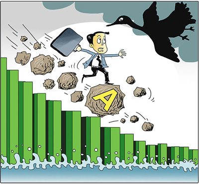 中國股市又現“黑色星期一” 兩市大幅低開逾5%
