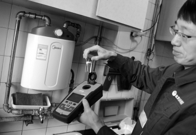 “南水”進京后南城自來水水堿下降近七成