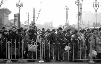 50.91萬人進京返程客流創新高