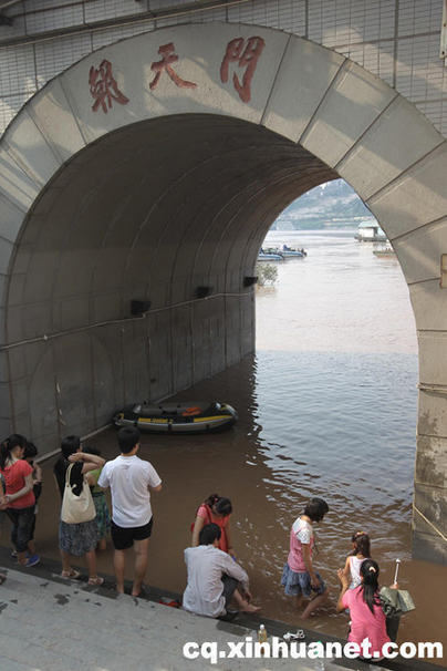 重慶部分臨江地區再次被淹