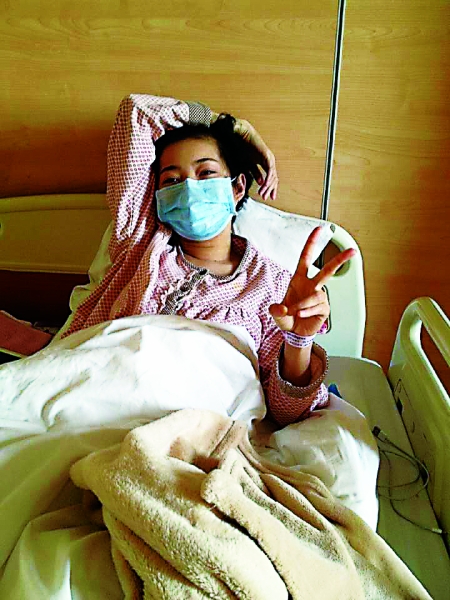 白血病女孩兩度放棄治療 陌生女孩籌款30萬帶來新生